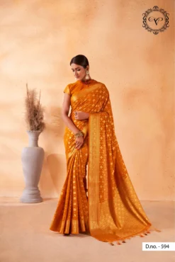 Sumshy 1043 Navya Silk Georgette Saree Collection